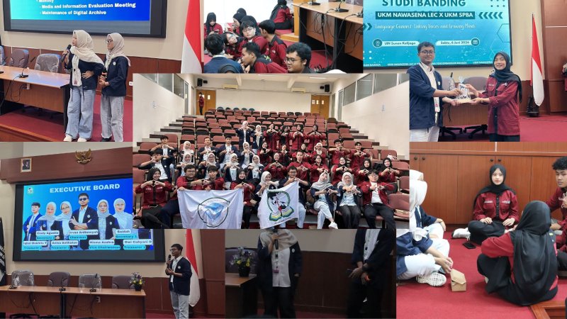 Studi Banding UKM Nawasena LEC UNSIQ x UKM SPBA UIN Sunan Kalijaga ; "Language Connect: Linking Voices, Growing Minds”