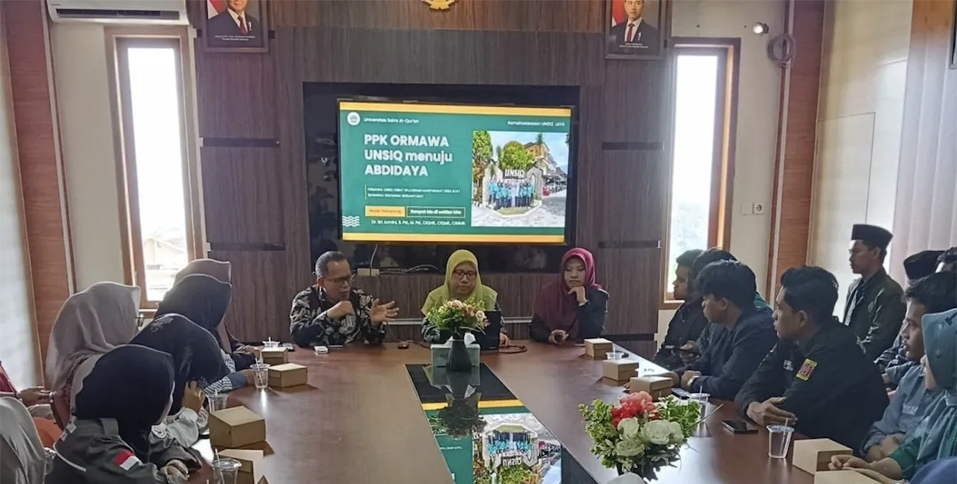 PPK ORMAWA UNSIQ 2025 Menuju ABDIDAYA: Penguatan Kapasitas Ormawa untuk Pengabdian Berdampak
