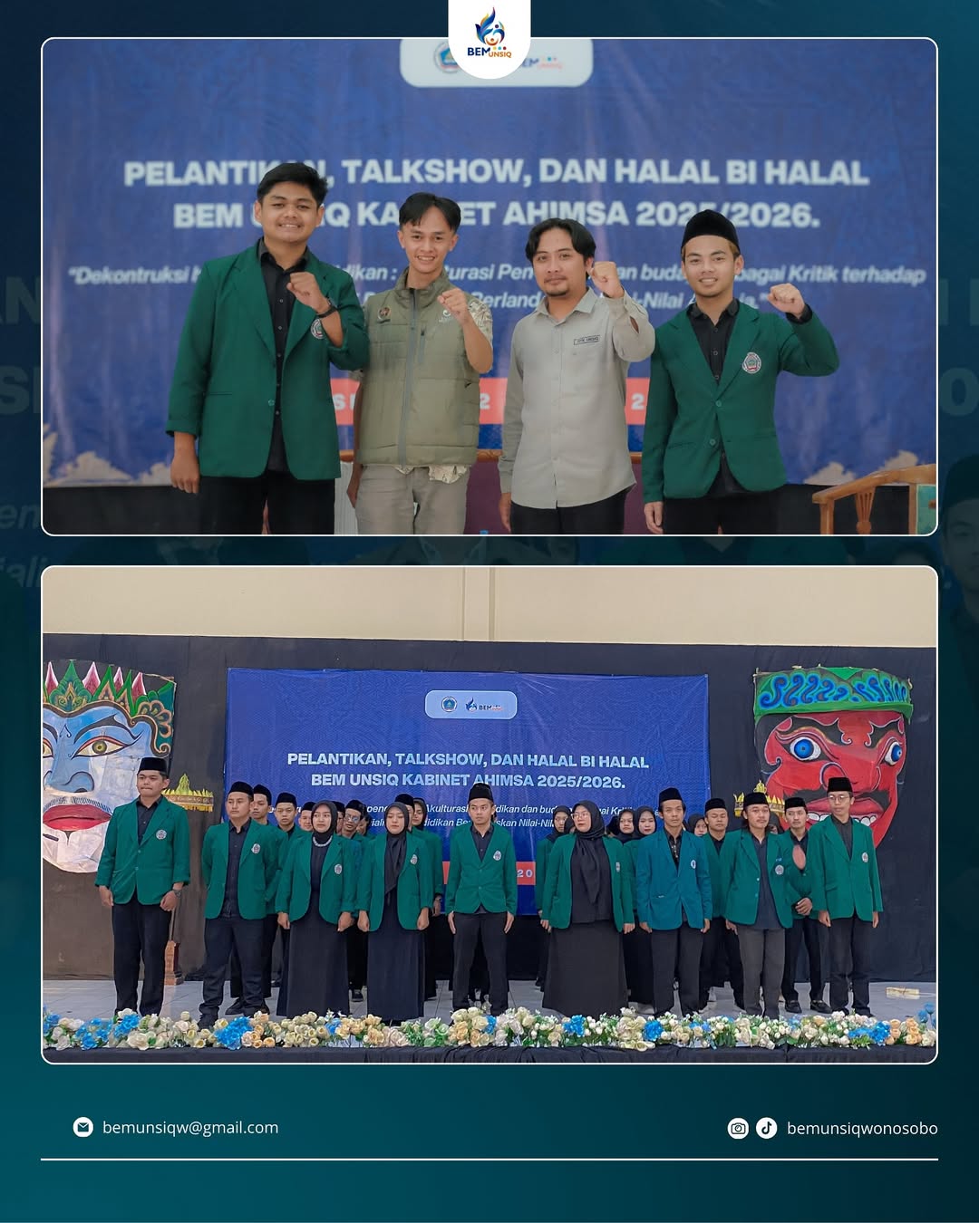Galery Pelantikan & Talk show BEM UNSIQ - Kabinet AhimsaWonosobo 2025-2026.#unsiq #bemunsiq #bem.jpg