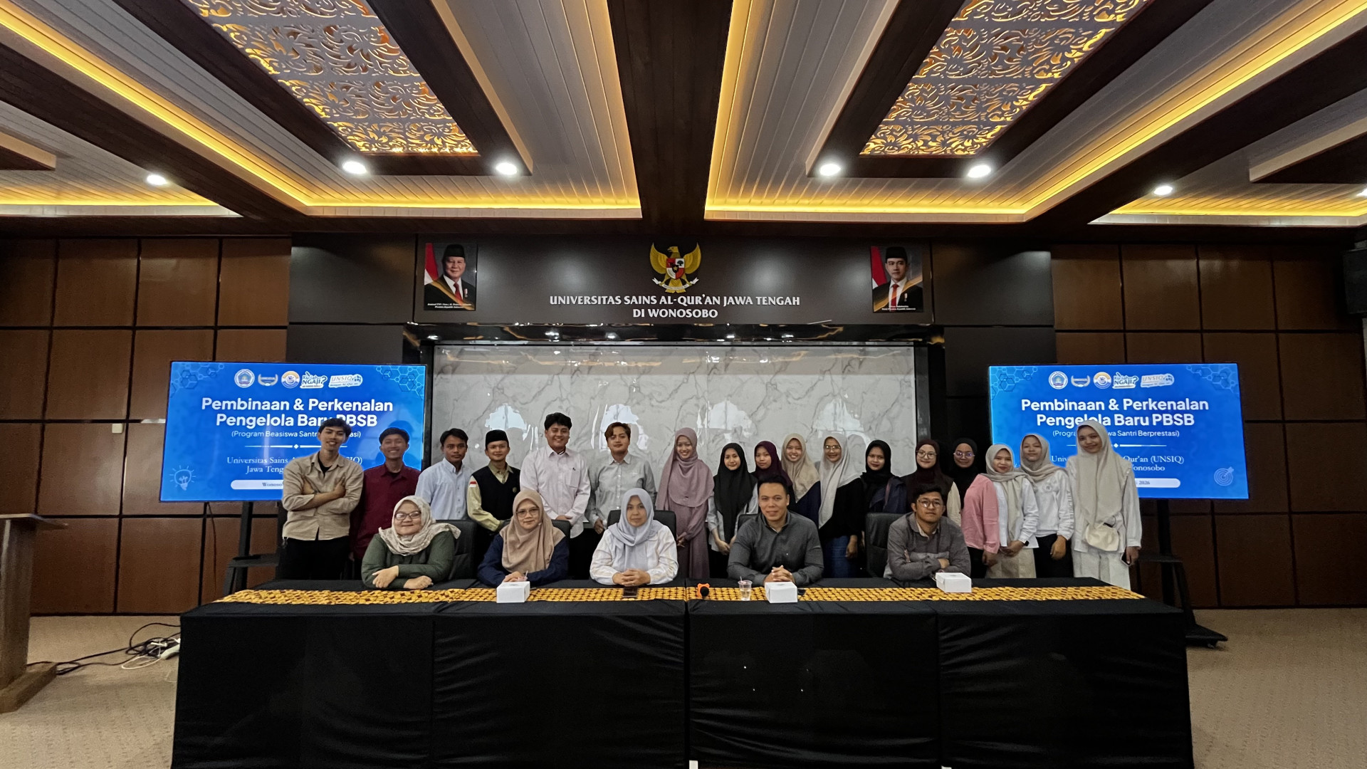 Pembinaan dan Pelantikan Pengelola Baru 2026 PBSB UNSIQ Jawa Tengah di Wonosobo