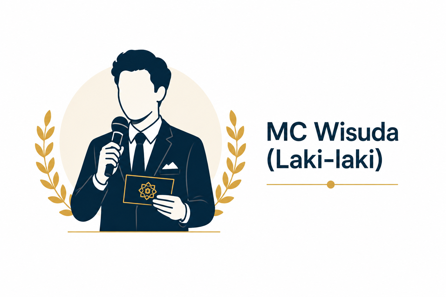 Pendaftaran MC Wisuda Laki-Laki